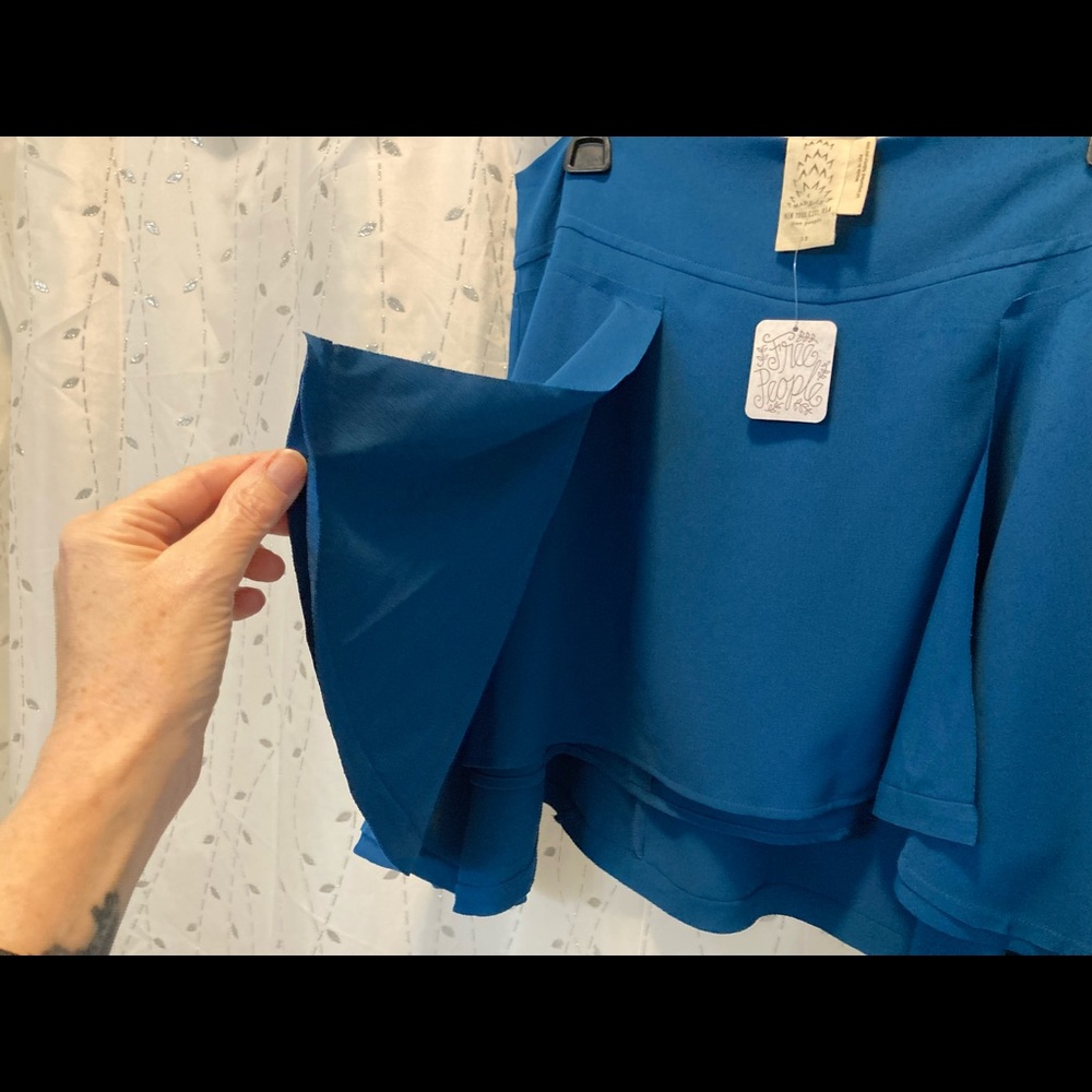 Free People Skirt. Dark Teal. Size 12